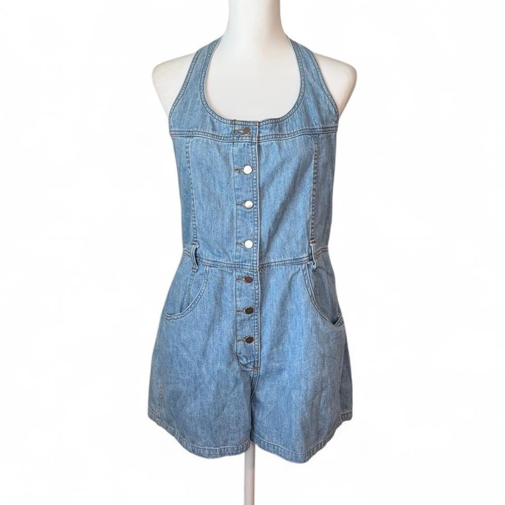 Moda International Denim Romper